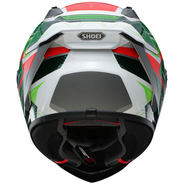 Shoei X-SPR PRO Escalate TC4 Green Motorcycle Helmet