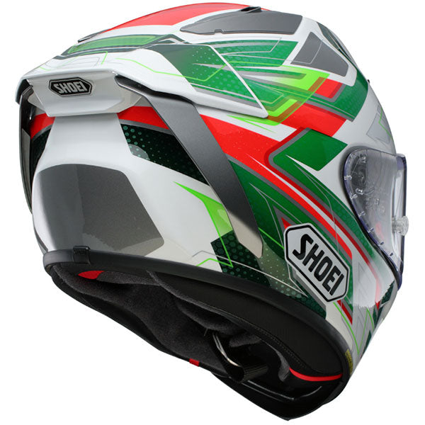 Shoei X-SPR PRO Escalate TC4 Green Motorcycle Helmet