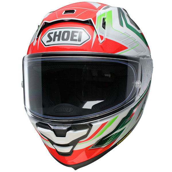 Shoei X-SPR PRO Escalate TC4 Green Motorcycle Helmet