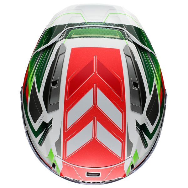 Shoei X-SPR PRO Escalate TC4 Green Motorcycle Helmet