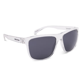 Oxford Sahara Sunglasses Clear Frame Smoke Lens
