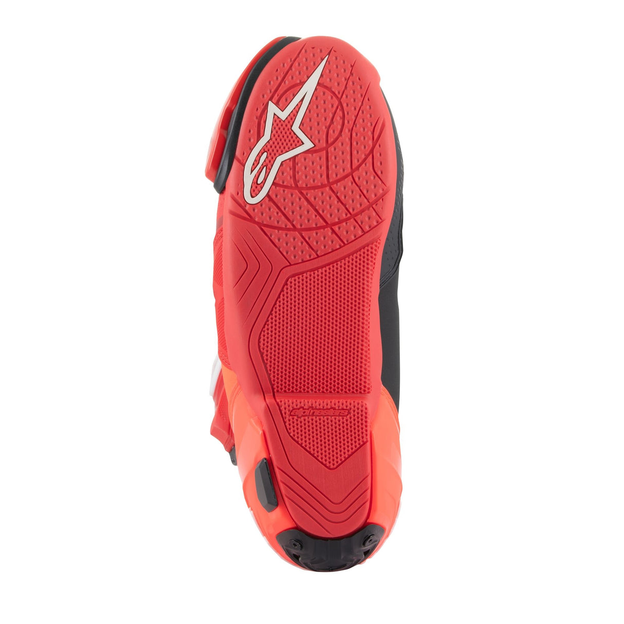 Alpinestars Supertech R Motorcycle Boots Bright Red Fluo