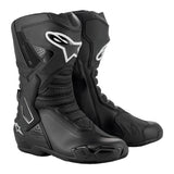 Alpinestars SMX-6 V3 Drystar Waterproof Motorcycle Boots - Black / White