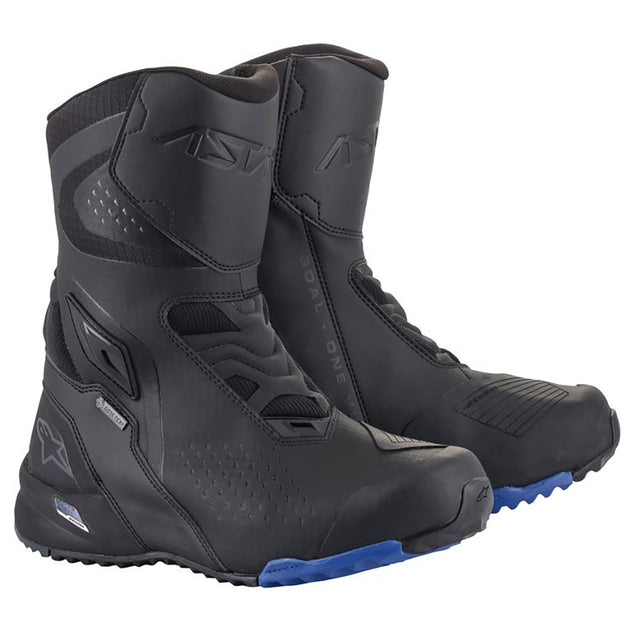Alpinestars RT-8 Gore-Tex Motorcycle Boots Black/Blue