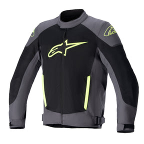 Alpinestars T SP X Superair Men's Motorcycle Textile Jacket Grey Black Fluo