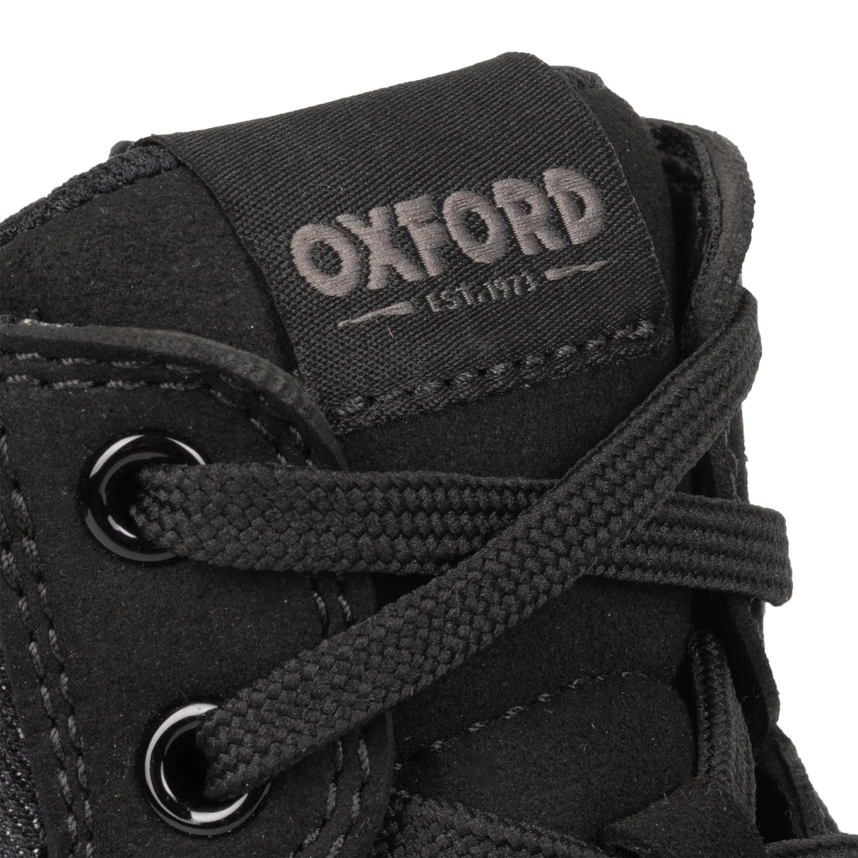 Oxford Heist Dry2Dry Unisex Denim Waterpoof Motorcycle Boot Black