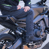 Oxford Super Men‘s AA Slim Motorcycle Jeans Black