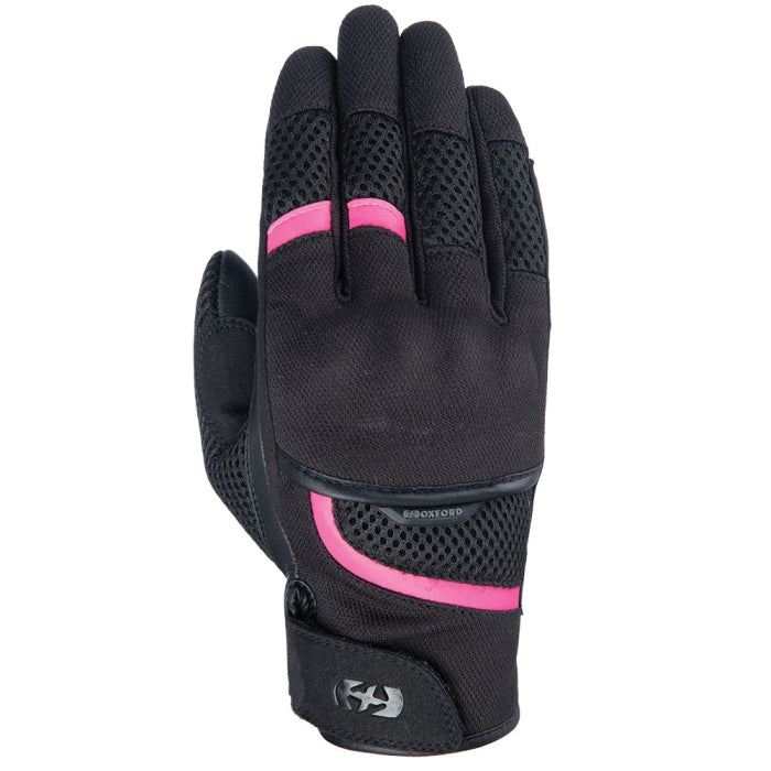 Oxford Brisbane Women's Motorcycle Gloves Stealth Black