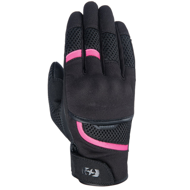 Oxford Brisbane Women's Motorcycle Gloves Stealth Black