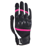Oxford RP-6S Ladies Motorcycle Gloves Black/White/Pink