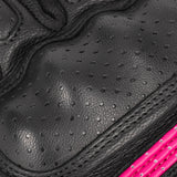 Oxford RP-6S Ladies Motorcycle Gloves Black/White/Pink