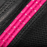 Oxford RP-6S Ladies Motorcycle Gloves Black/White/Pink