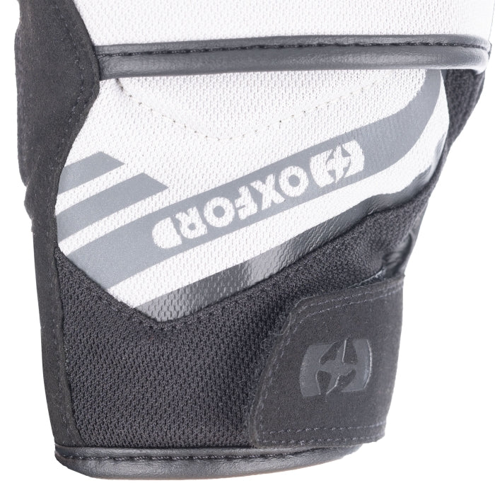 Oxford Dakar 1.0 Women's Motorcycle Gloves Arctic/Black