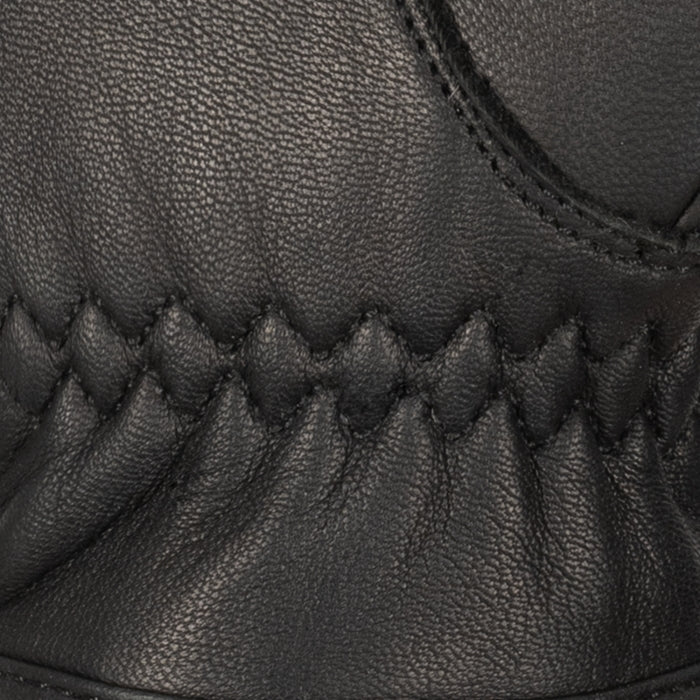 Oxford Henlow Women's Leather Motorcycle Gloves Black