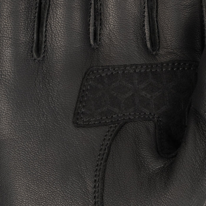Oxford Henlow Women's Leather Motorcycle Gloves Black
