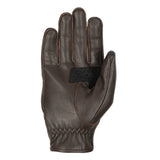 Oxford Henlow Women's Leather Motorcycle Gloves Brown