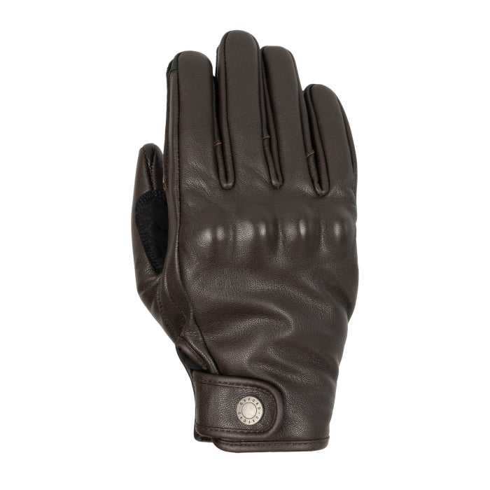 Oxford Henlow Women's Leather Motorcycle Gloves Brown