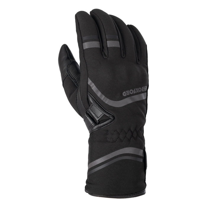 Oxford Ottawa 2.0 Women's Motorcycle Gloves Waterproof Stealth Black