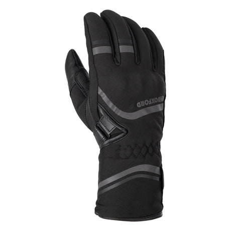 Oxford Ottawa 2.0 Women's Motorcycle Gloves Waterproof Stealth Black