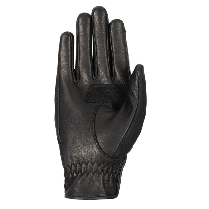 Oxford Kickback Women's Motorcycle Gloves Charcoal Black