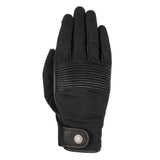 Oxford Kickback Women's Motorcycle Gloves Charcoal Black