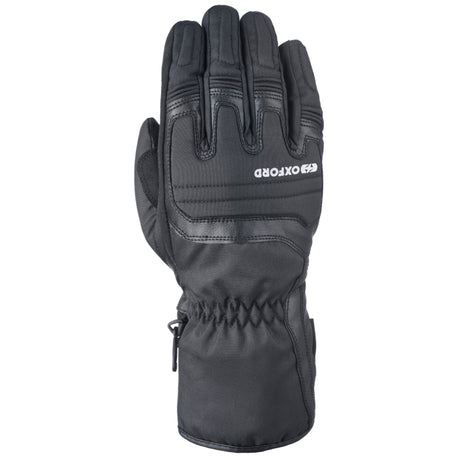 Oxford Spartan Women's Waterproof Motorcycle Gloves Black