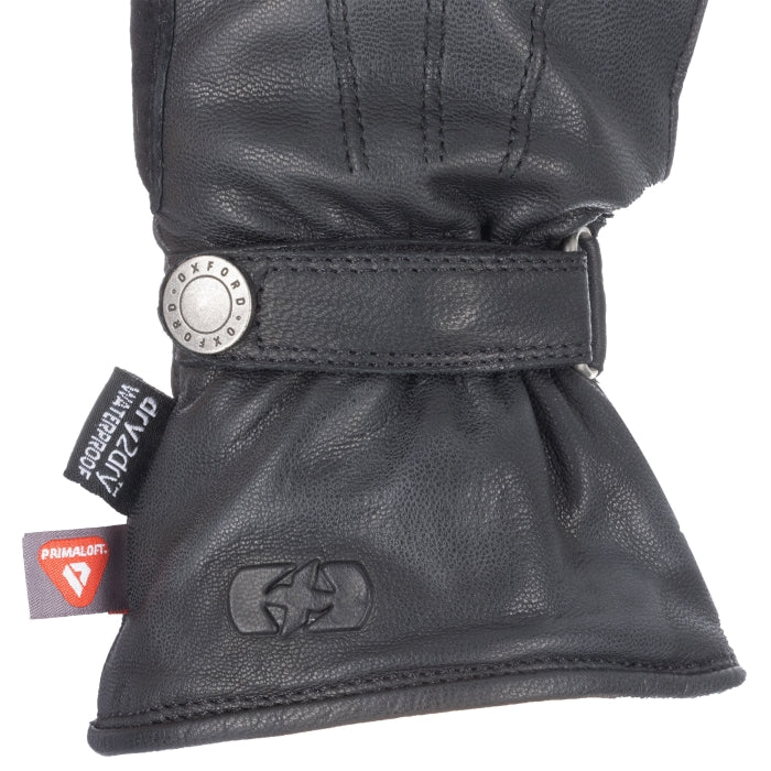 Oxford Holton Women's Motorcycle Gloves Waterproof Black