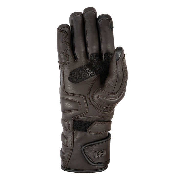 Oxford Hamilton Women's Motorcycle Gloves Waterproof Brown