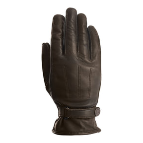 Oxford Holton Ladies Leather Motorcycle Gloves Brown