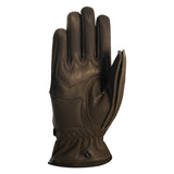 Oxford Holton Ladies Leather Motorcycle Gloves Brown