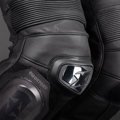 Oxford Nexus 1.0 Armoured Motorcycle Leather Trousers Black