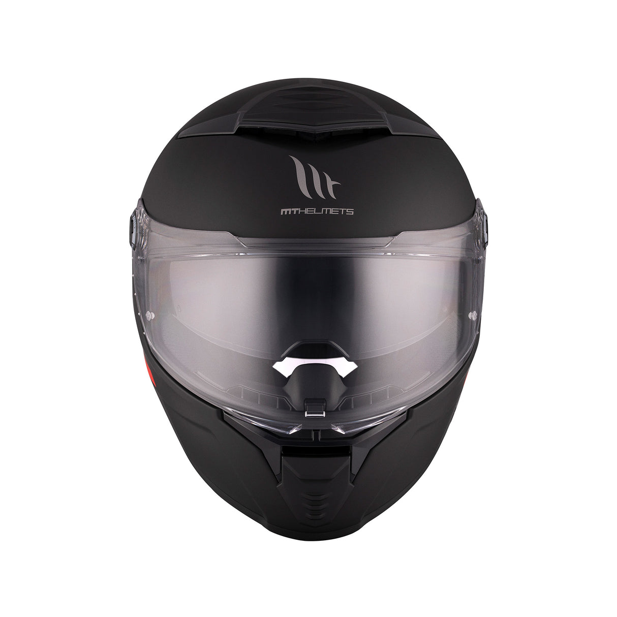 MT Thunder 4 Plain Motorcycle Full Face Helmet - Black