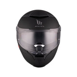 MT Thunder 4 Plain Motorcycle Full Face Helmet - Black