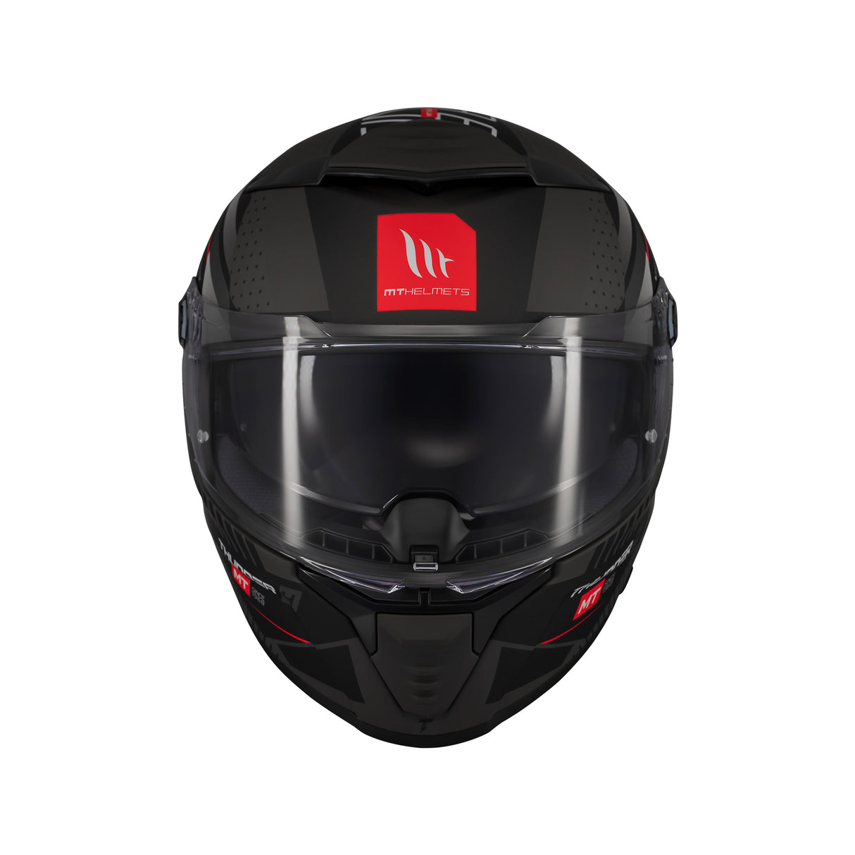 MT Thunder 4 Lumin Motorcycle Helmet - Black