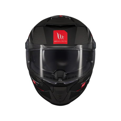 MT Thunder 4 Lumin Motorcycle Helmet - Black