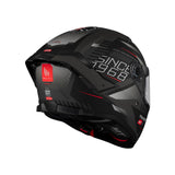 MT Thunder 4 Lumin Motorcycle Helmet - Black