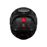 MT Thunder 4 Lumin Motorcycle Helmet - Black
