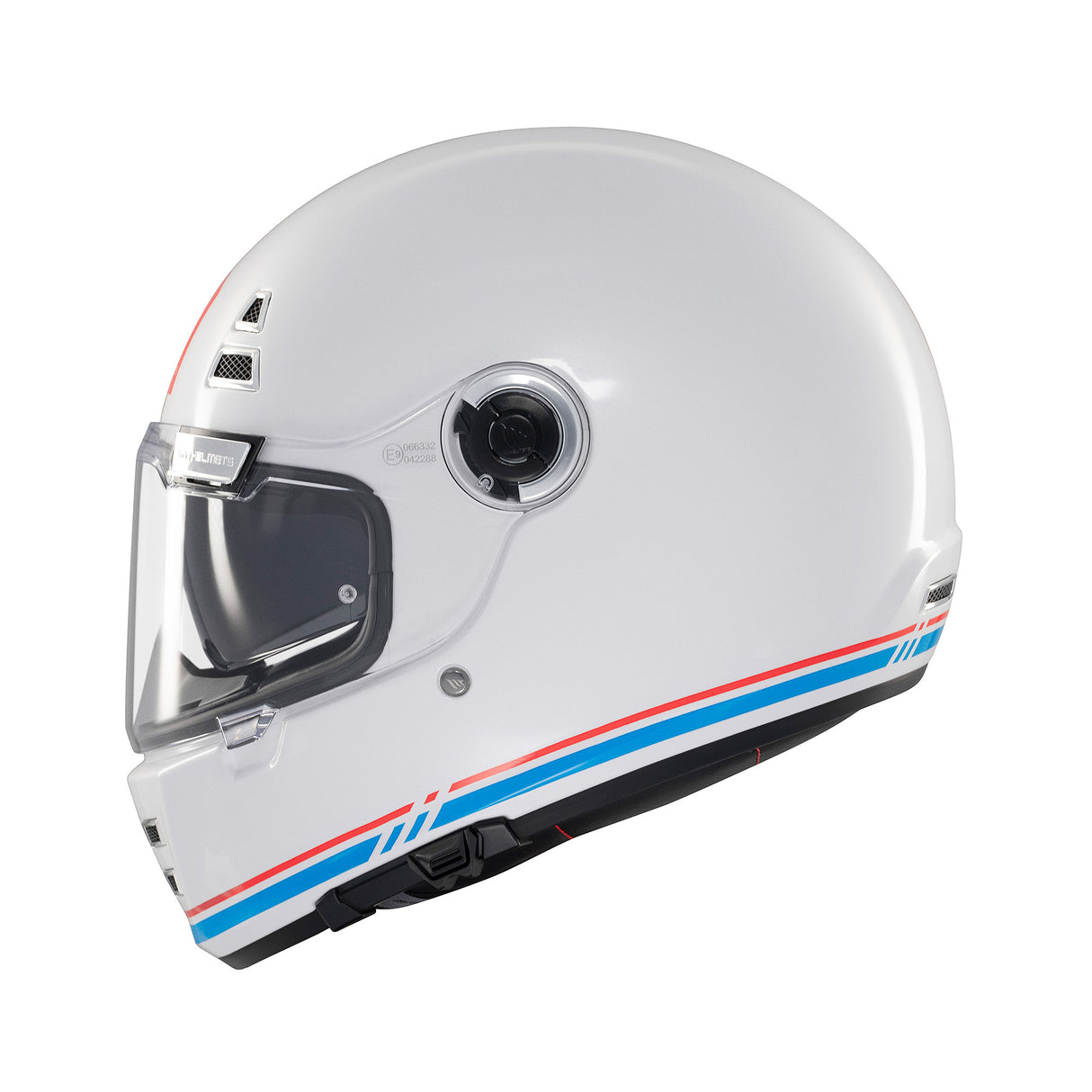 MT Jarama SV Plain Motorcycle Full Face Helmet White – Rider