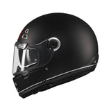 MT Jarama SV Plain Motorcycle Helmet Black