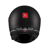 MT Jarama SV Plain Motorcycle Helmet Black