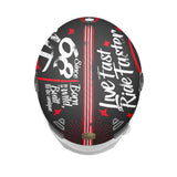 MT Jarama SV Art Motorcycle Helmet Black Red