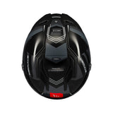 MT Stinger 2 Tron Motorcycle Helmet - Black