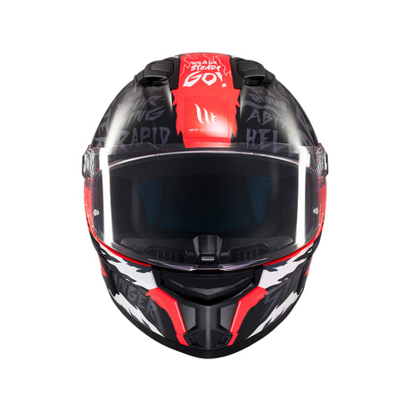 MT Stinger 2 Ardent Motorcycle Helmet - Red