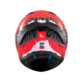 MT Stinger 2 Ardent Motorcycle Helmet - Red