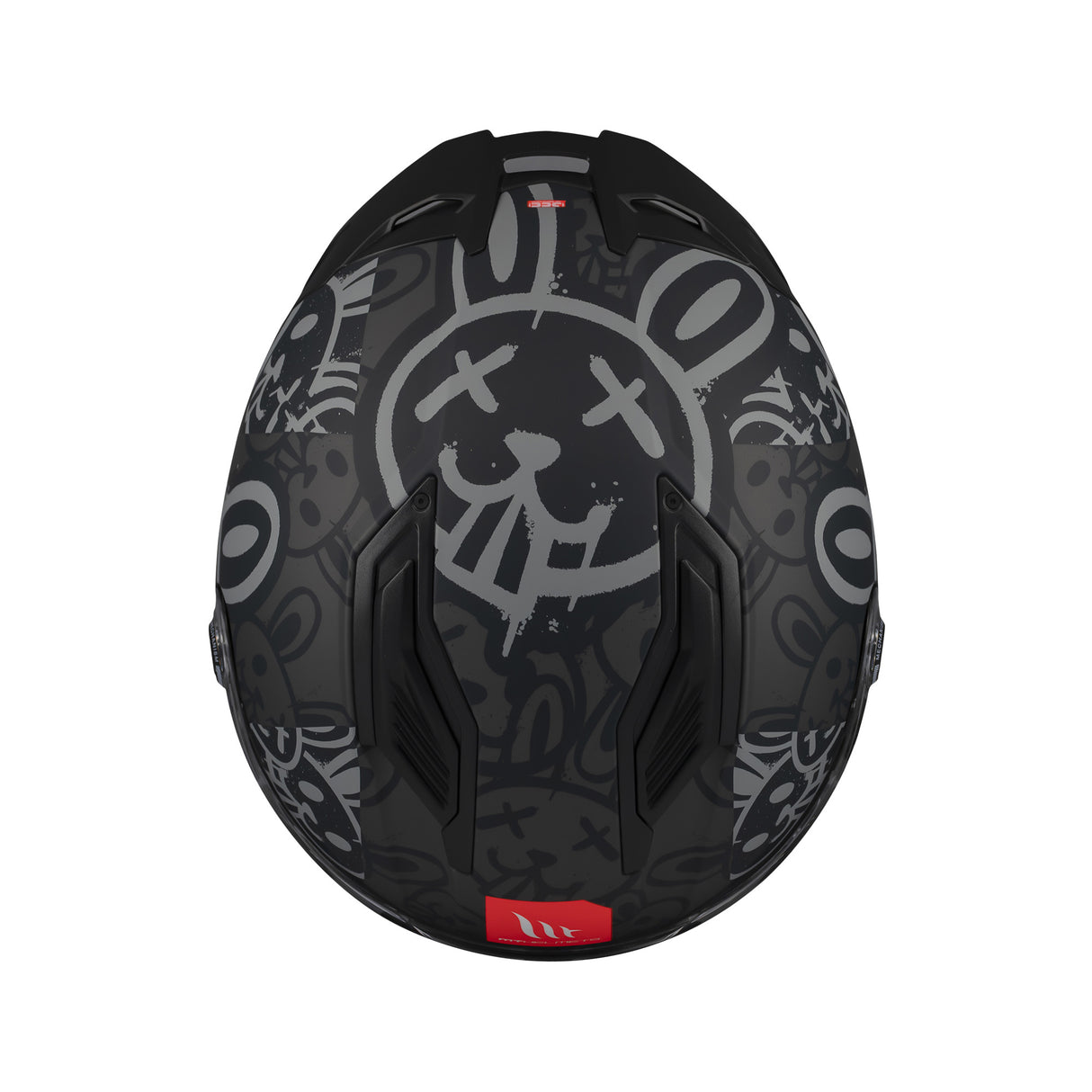 MT Stinger 2 Ram Motorcycle Helmet - Black