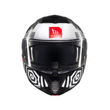 MT Atom 2 Strange Motorcycle Helmet - Black