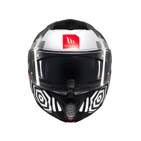 MT Atom 2 Strange Motorcycle Helmet - Black