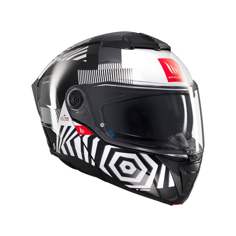 MT Atom 2 Strange Motorcycle Helmet - Black
