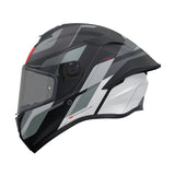 MT Targo S Blaster Motorcycle Helmet - Grey
