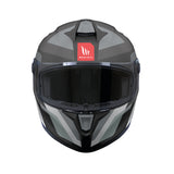 MT Targo S Blaster Motorcycle Helmet - Grey